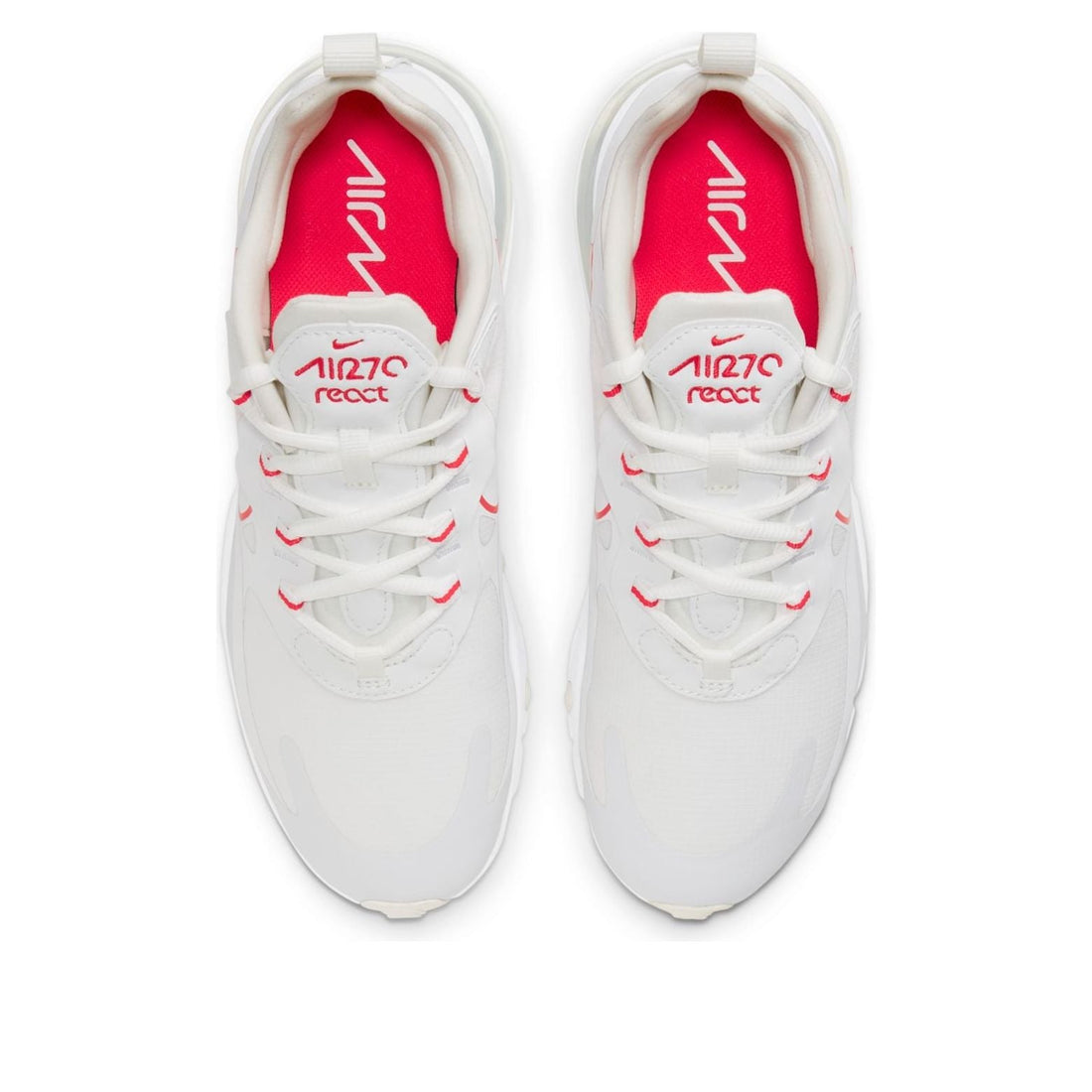 (WMNS) Nike Air Max 270 React 'Summit White Siren Red' CV8818-101