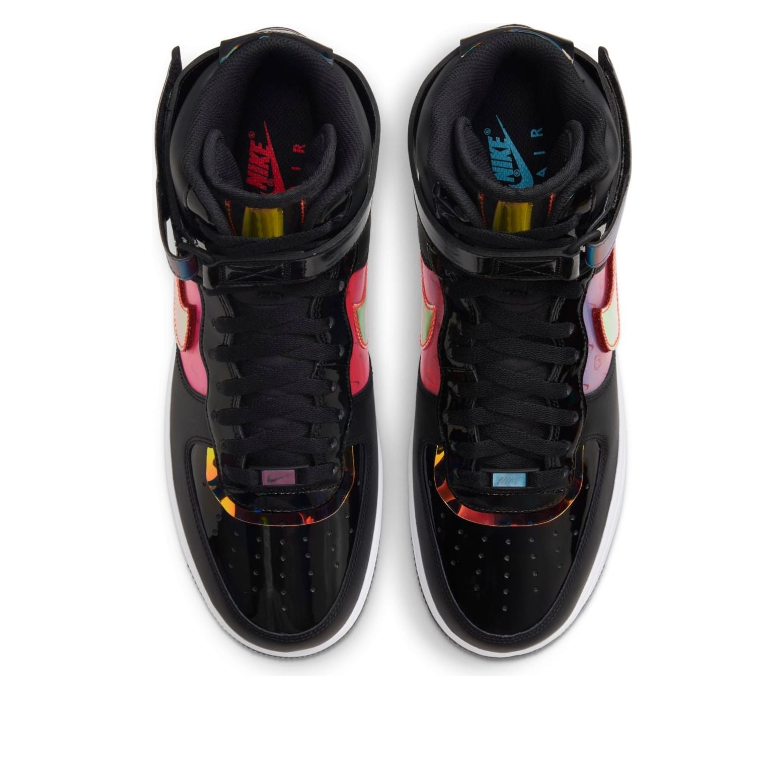 Nike Air Force 1 High 07 LV8 'Black White Bright Crimson' DC0831-101