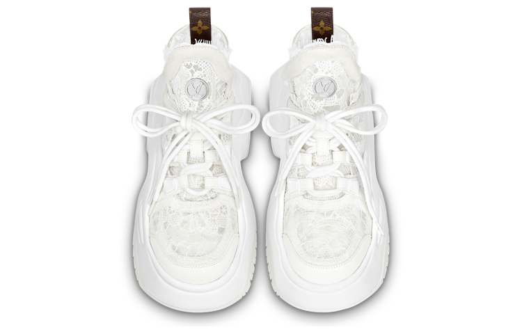 (WMNS) LOUIS VUITTON Archlight 2.0 Platform Sneakers 'White Lace' 1ABI41