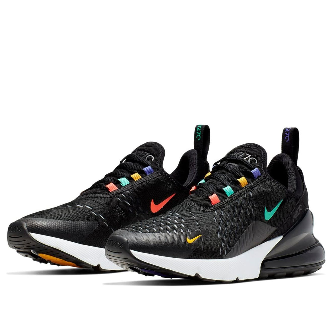 (WMNS) Nike Air Max 270 'Black Flash Crimson' AH6789-023