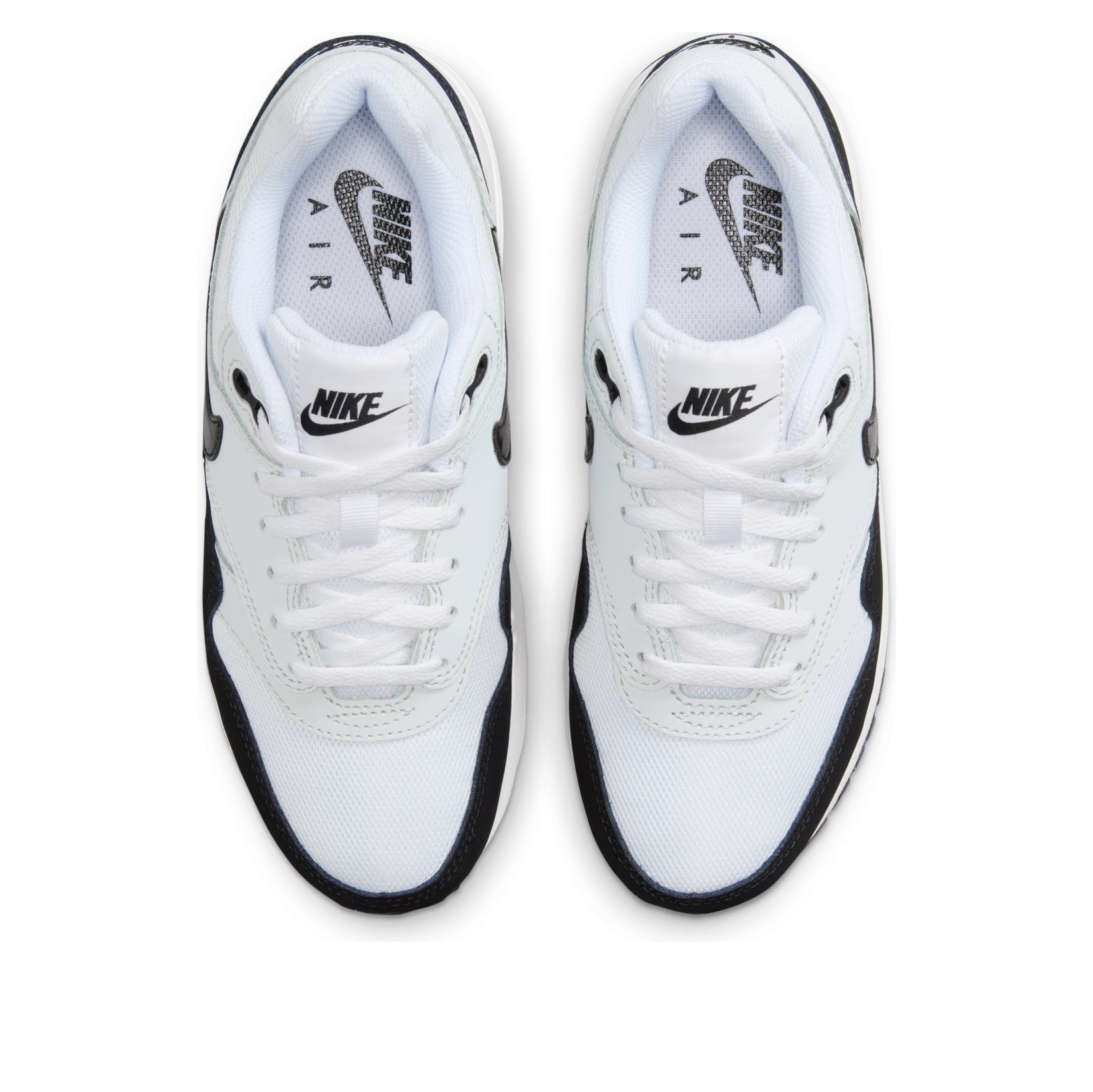 (GS) Nike Air Max 1 'White Pure Platinum Black' DZ3307-106
