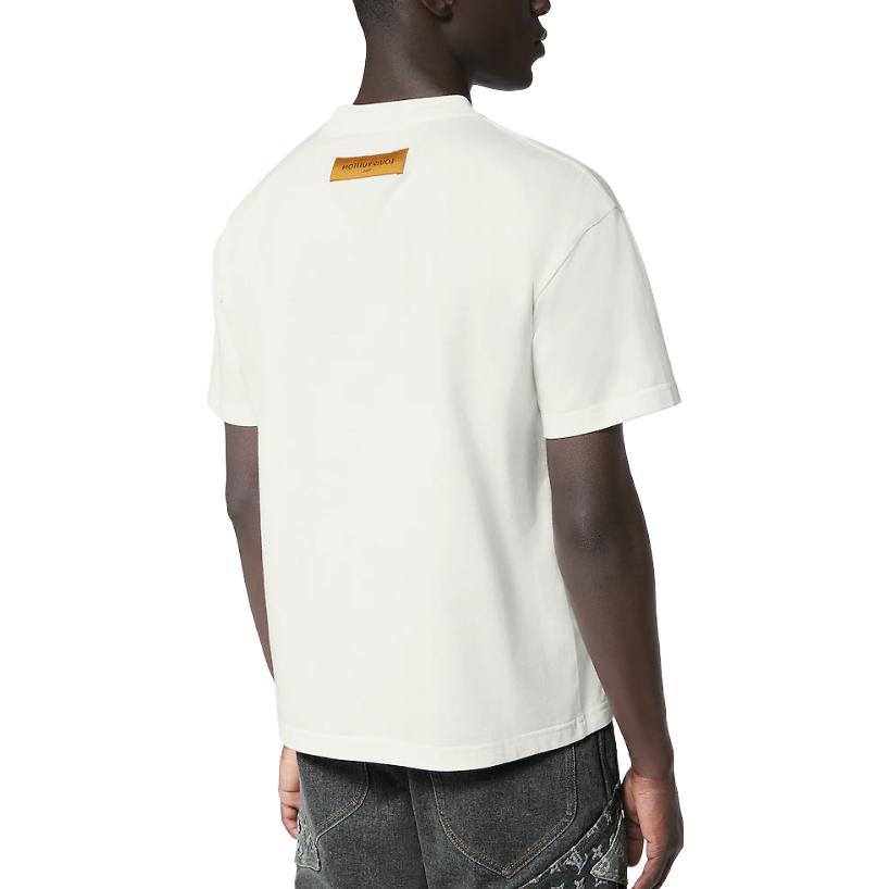 LOUIS VUITTON Graphic Cotton T-shirt 'White' 1ABXR6