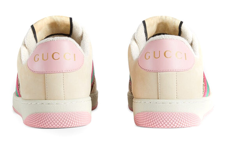 (WMNS) Gucci Screener GG Low-Top Sneakers 'GG Canvas - Beige Pink' 677423-9SFR0-2587