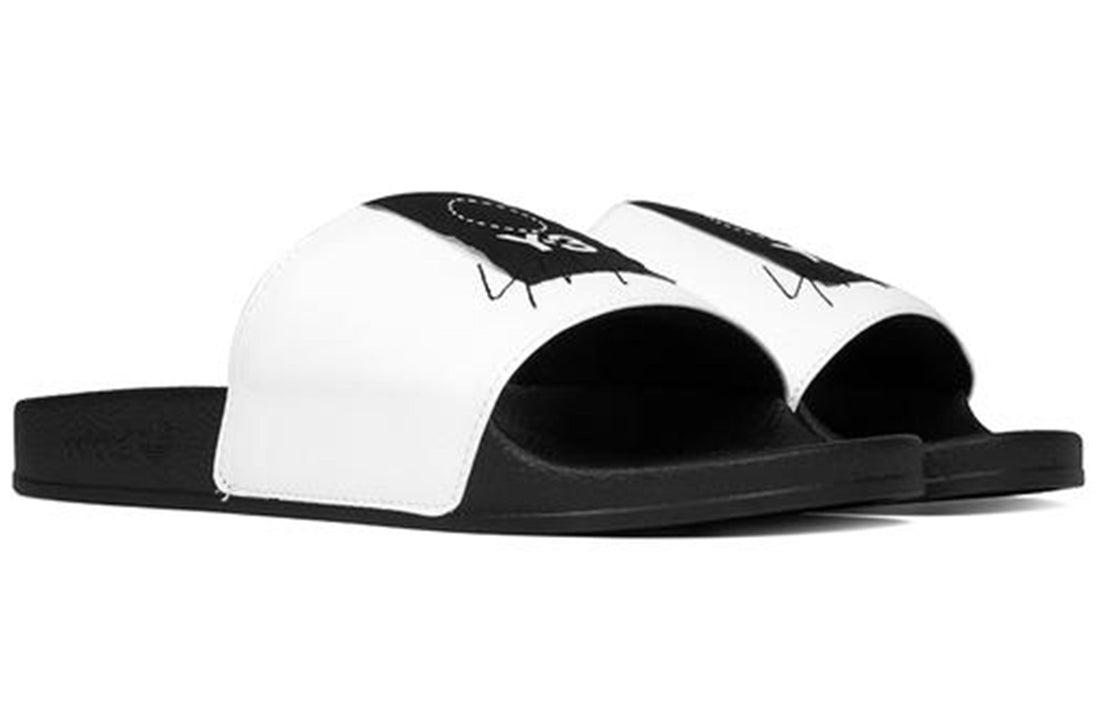 adidas Y-3 ADILETTE Slippers 'Black White' BC0911