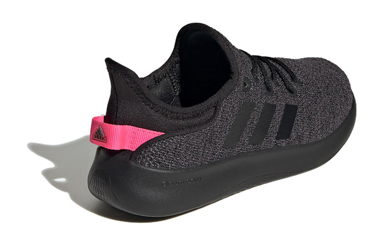 (GS) adidas Cloudfoam Pure 'Black Lucid Pink' IG2427