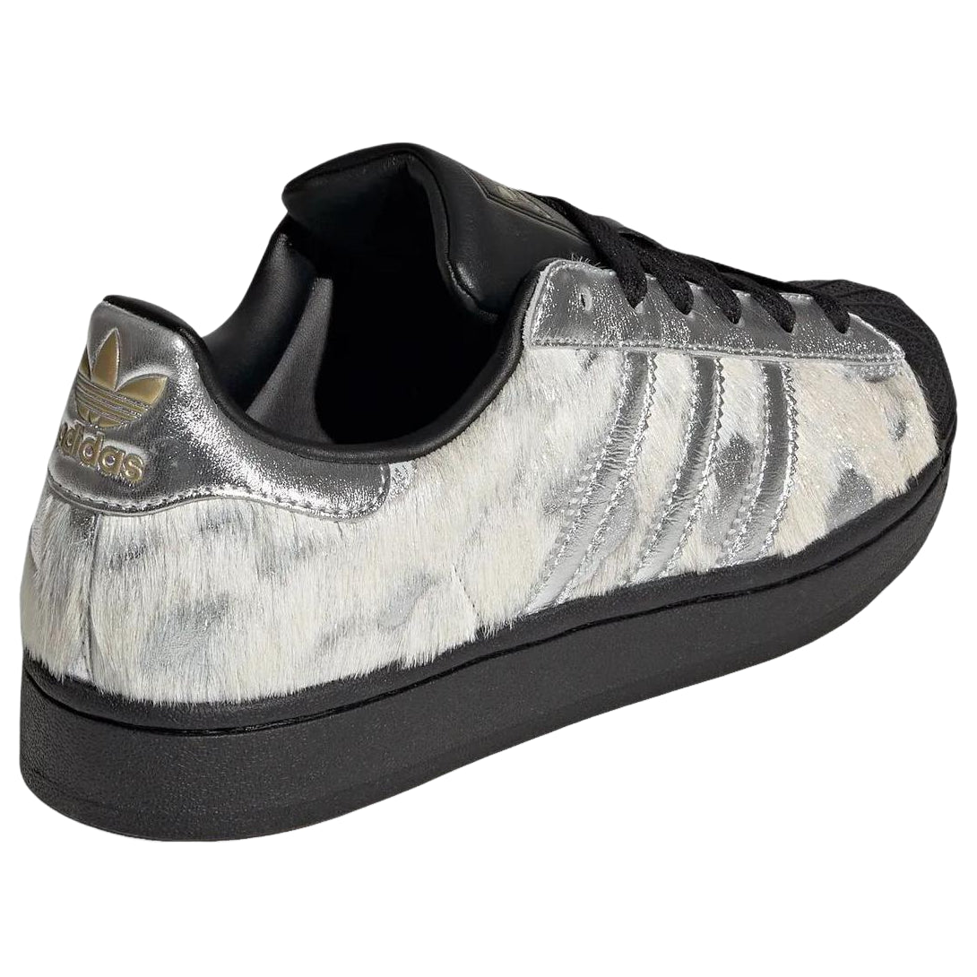 (WMNS) adidas Supertar II 'Pony Hair Cream Silver Metallic' KJ4863