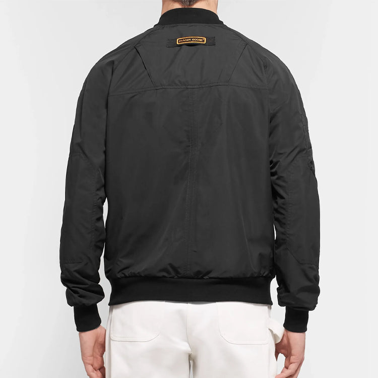 Canada Goose Faber Canadian Goose Lightweight Pilot Jacket For Men Black 2415M-61
