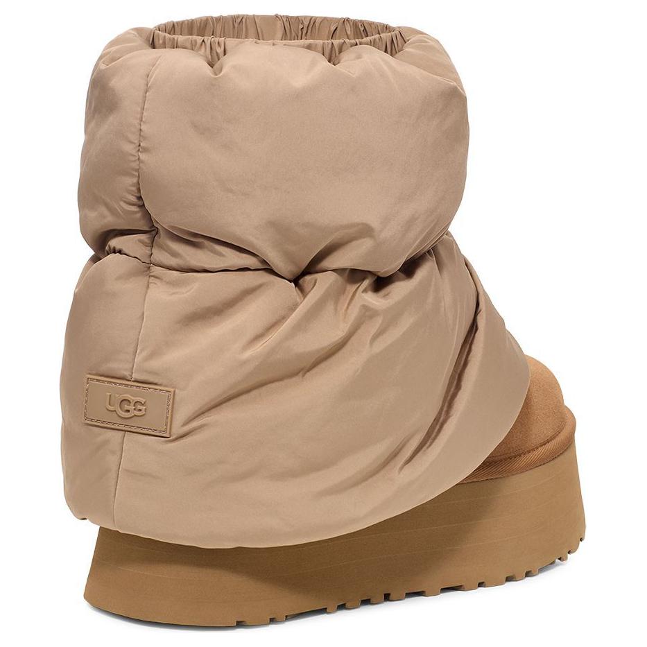(WMNS) UGG Classic Mini Dipper Puffer Boot 'Amphora Chestnut' 1158275-AHS