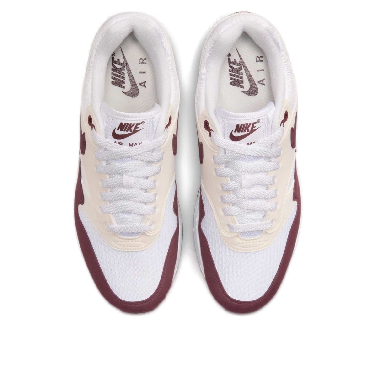 (WMNS) Nike Air Max 1 'White Phantom Night Maroon' DZ2628-114