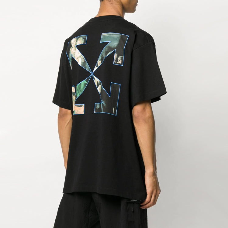 Off-White Caravaggio Painting Arrows Short Sleeve OMAA038G20JER0051010