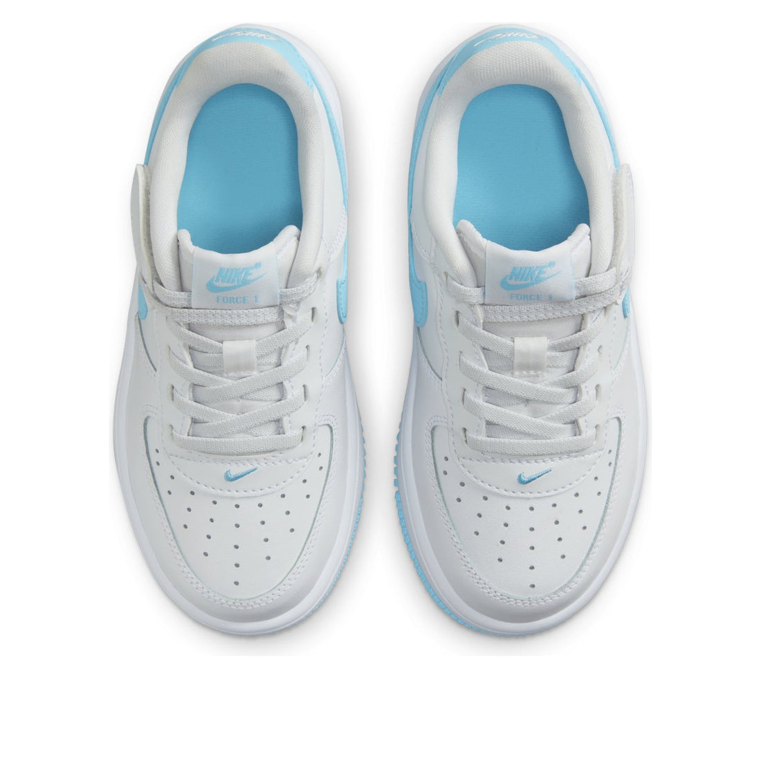(PS) Nike Force 1 Low EasyOn 'White Aquarius Blue' FN0237-107