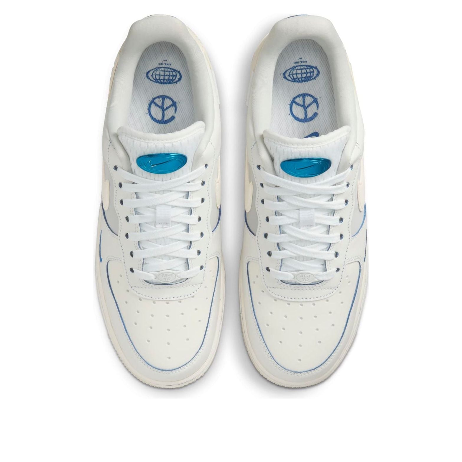 (WMNS) Nike Air Force 1 '07 LX 'Worldwide Pack - Sail Game Royal' FB1839-111