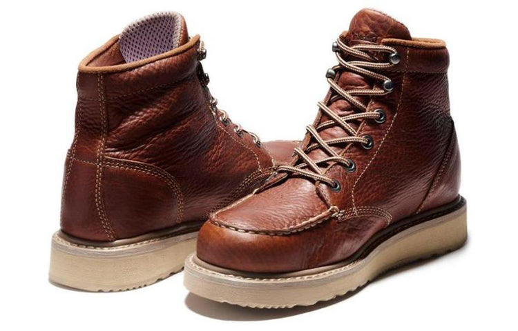 Timberland Pro Barstow 6 Inch Wedge Work Boots 'Brown' 89647214