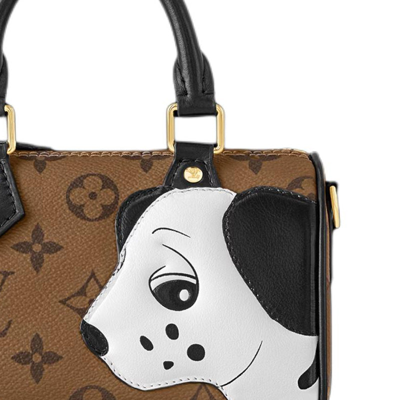 (WMNS) LOUIS VUITTON x Nano Speedy Monogram Reverse Canvas Bag 'Brown' M83688