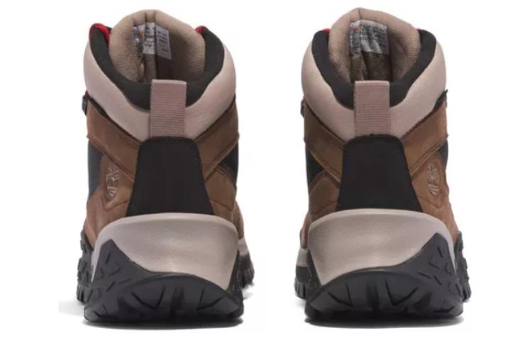 Timberland Motion Scramble Mid Lace-Up Waterproof Hikers 'Dark Brown Nubuck' TB0A68BZW07