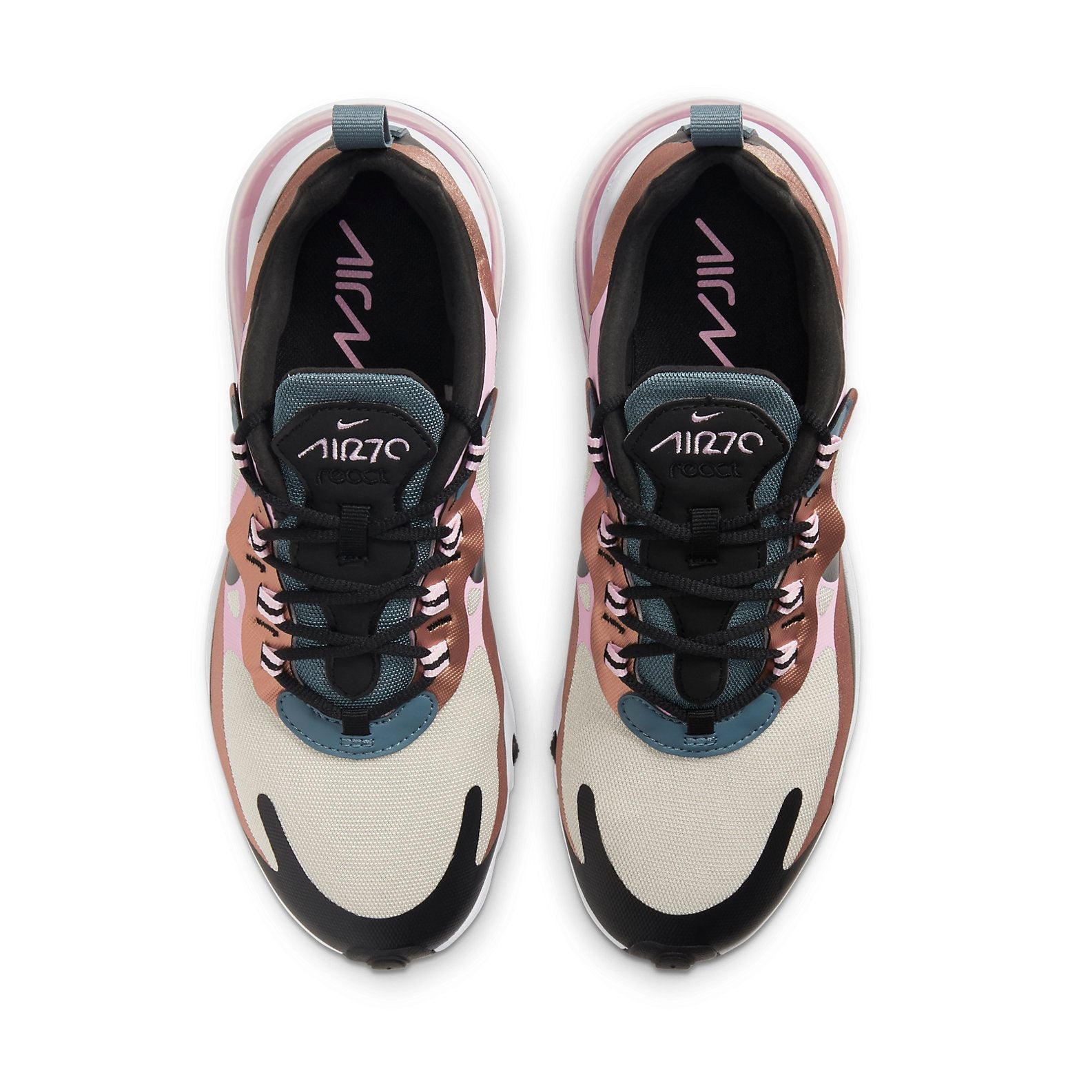 (WMNS) Nike Air Max 270 React 'Metallic Bronze' CT1833-100