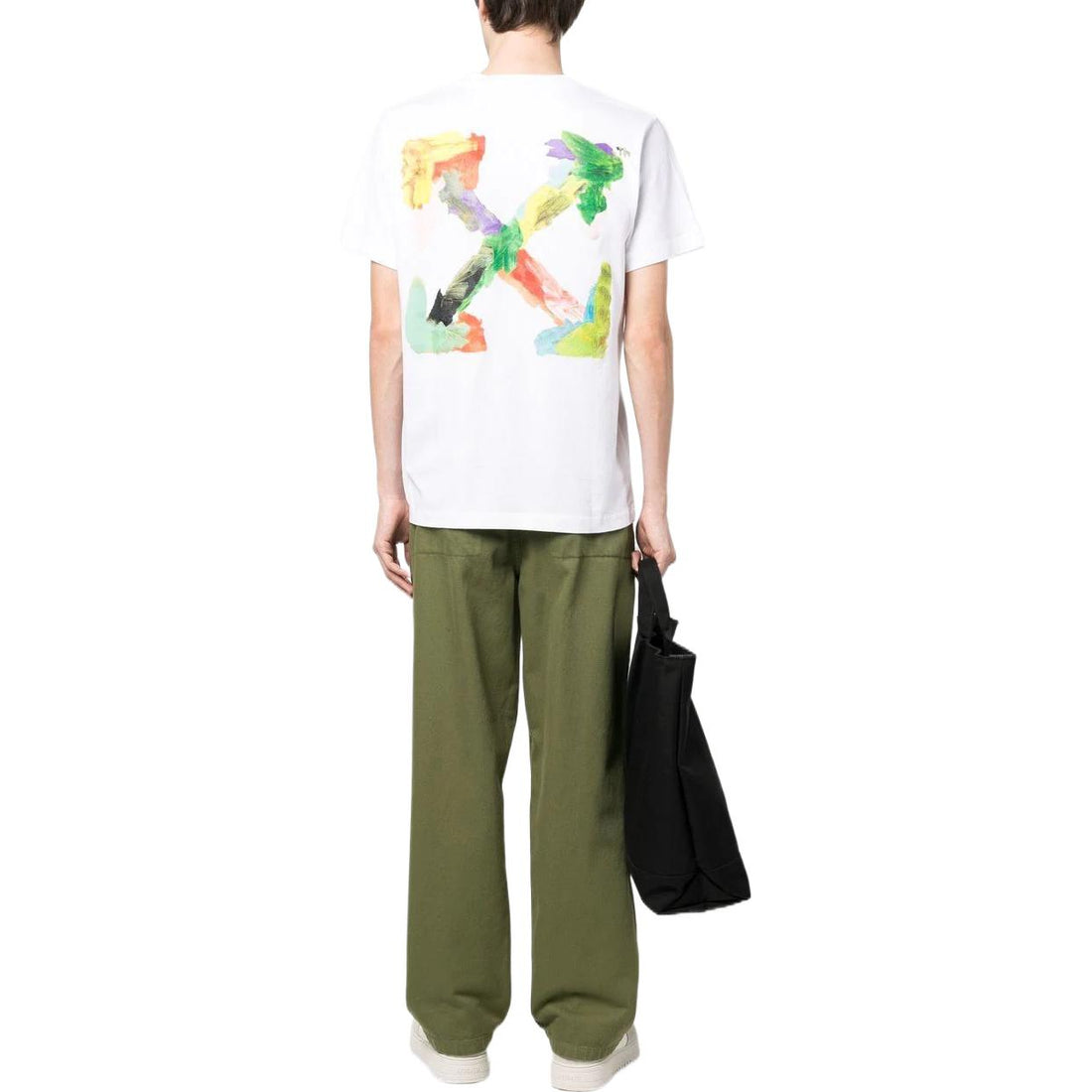 Off-White SS23 Brush Arr Over Skate Tee OMAA027S23JER0040184