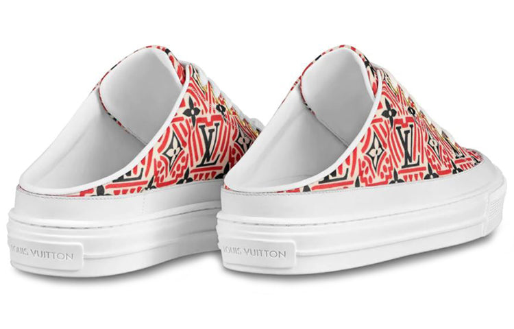 (WMNS) LOUIS VUITTON Crafty Stellar Mules 'Red Black White' 1A85MU