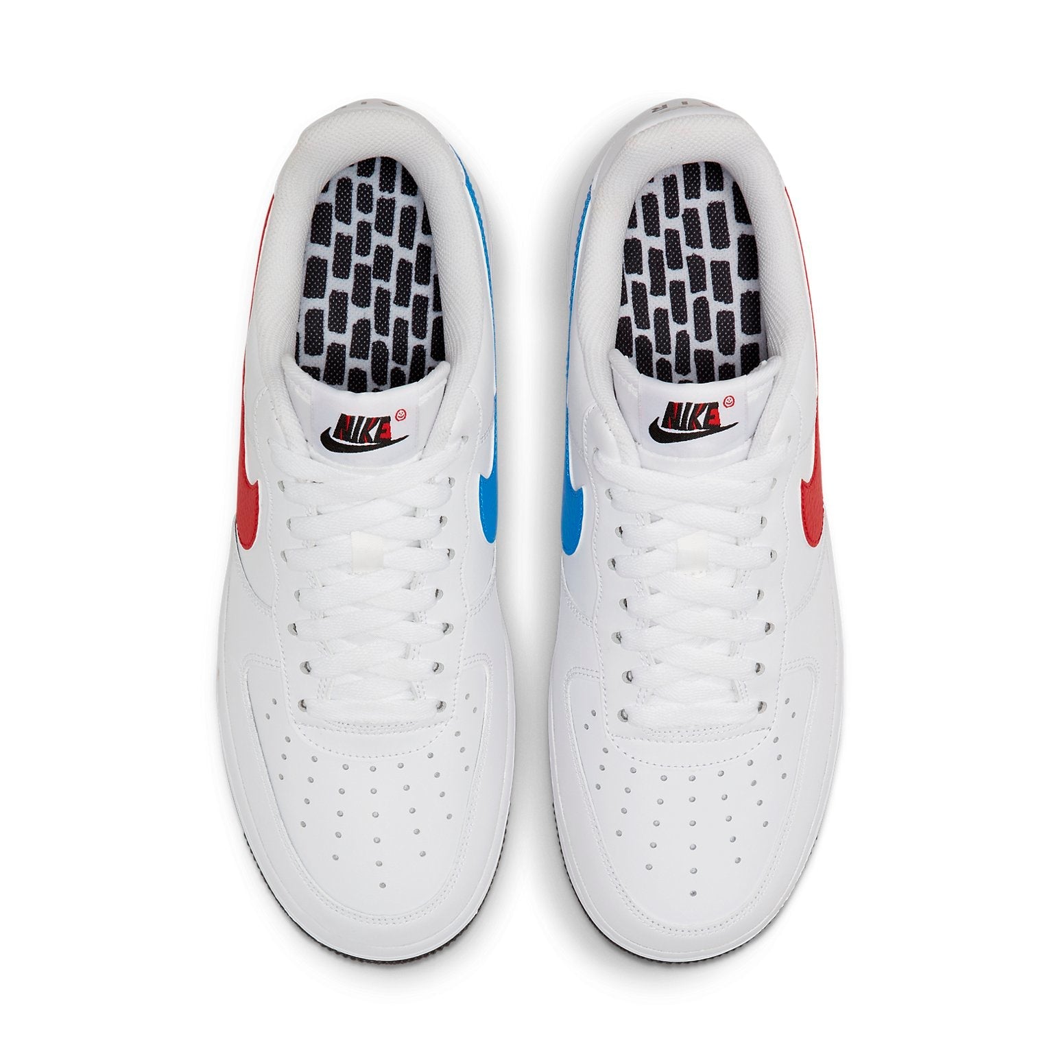 Nike Air Force 1 '07 'Mismatched Swooshes - White' CT2816-100