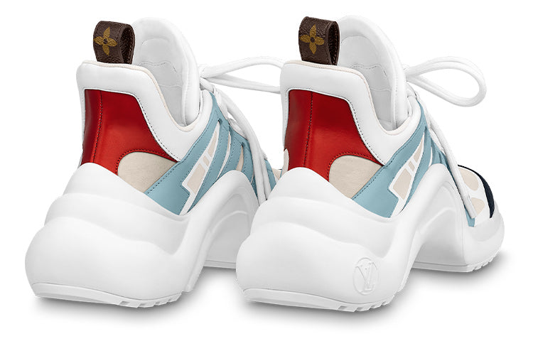 (WMNS) LOUIS VUITTON Archlight 1.0 Sneakers 'White Blue Beige' 1ABI63