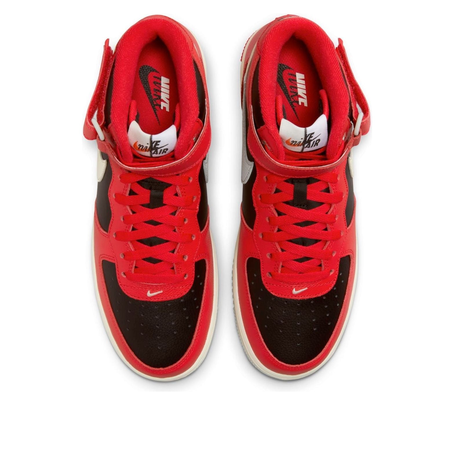 Nike Air Force 1 Mid LV8 'Split Black Red' DZ2554-001