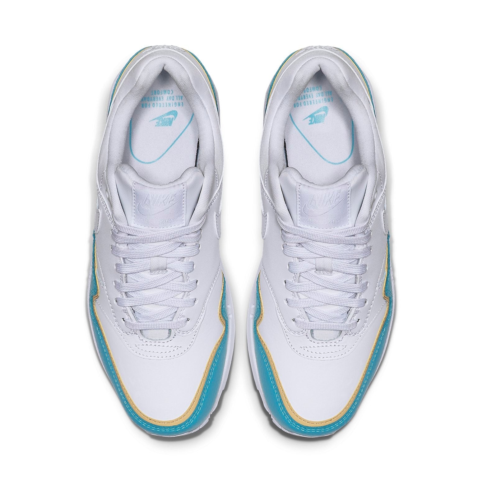 (WMNS) Nike Air Max 1 'Double Layer - Blue' 881101-103