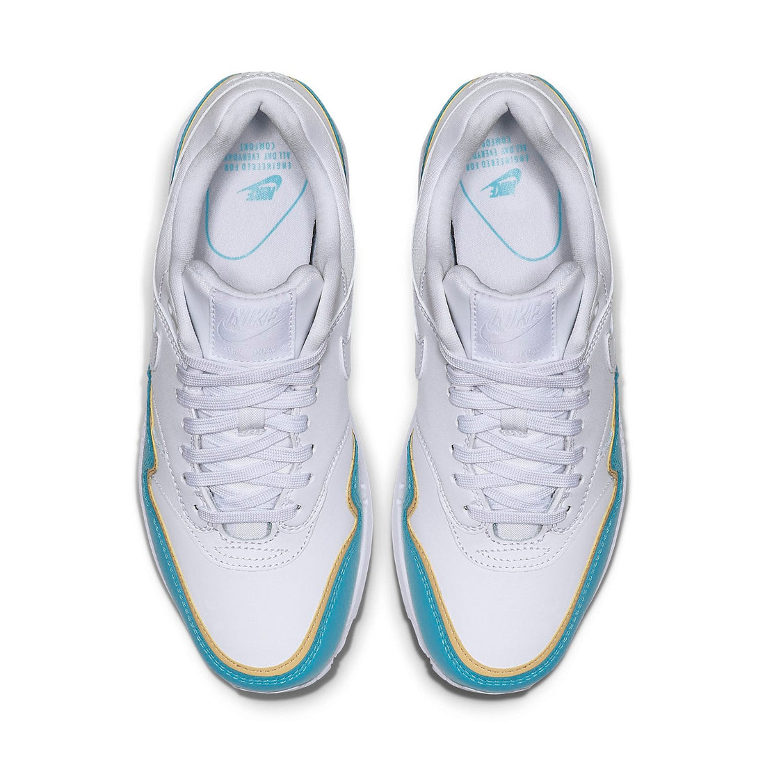(WMNS) Nike Air Max 1 'Double Layer - Blue' 881101-103