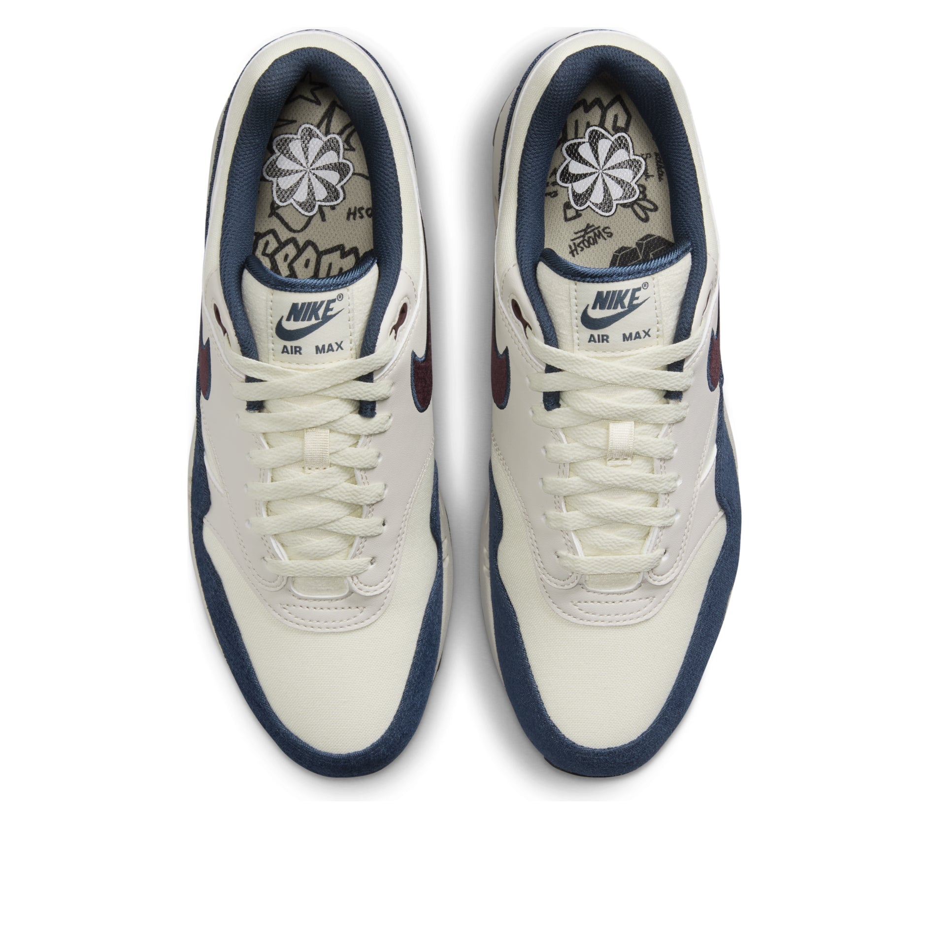 Nike Air Max 1 'Coconut Milk Burgundy Crush' FN6952-103
