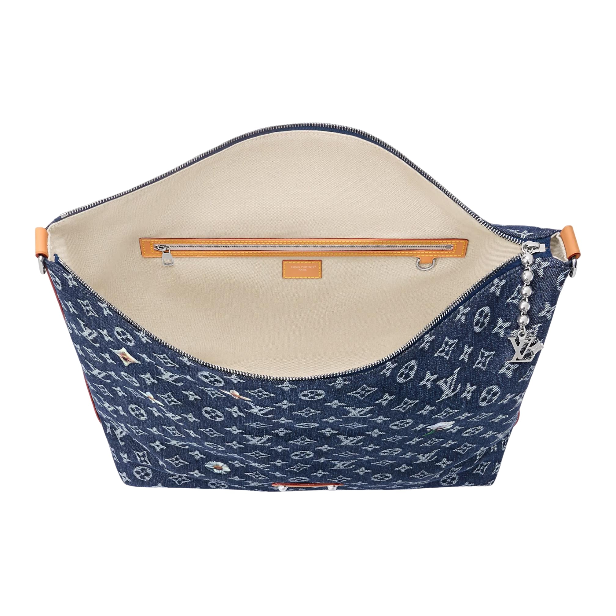 LOUIS VUITTON Vagabond Hobo 'Blue' M27555