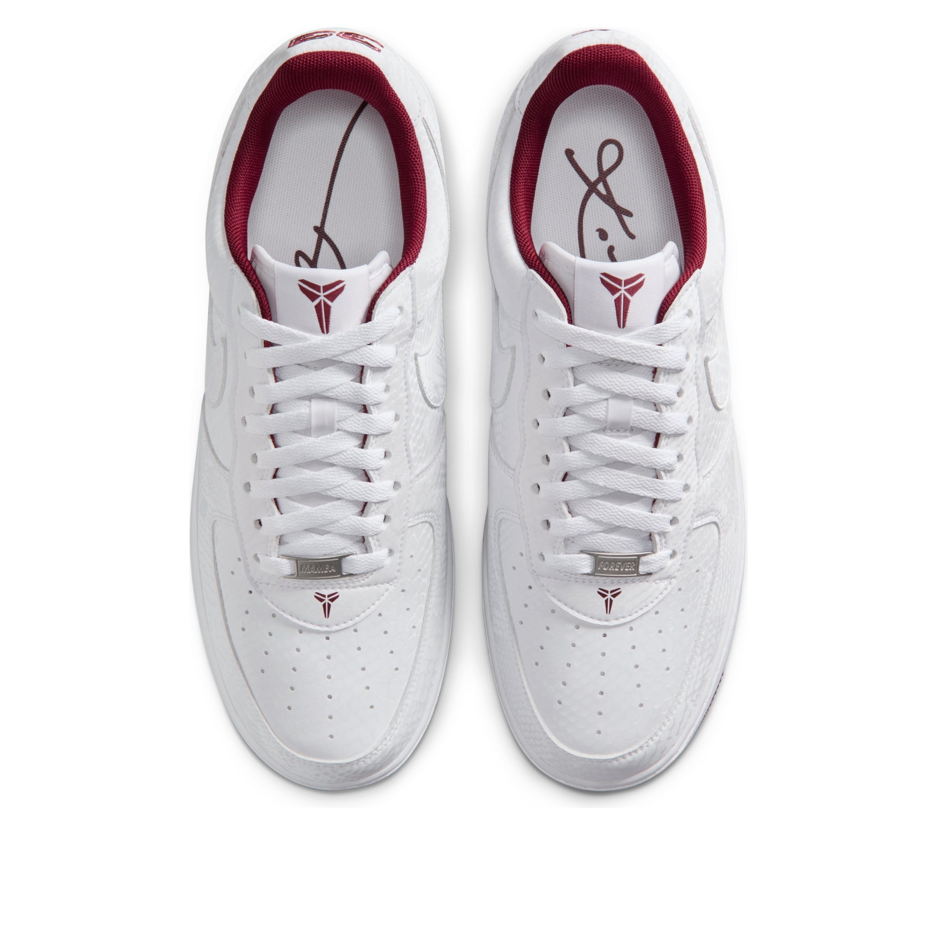 Nike x Kobe Bryant Air Force 1 Low 'Lower Merion Aces White' IB0018-101