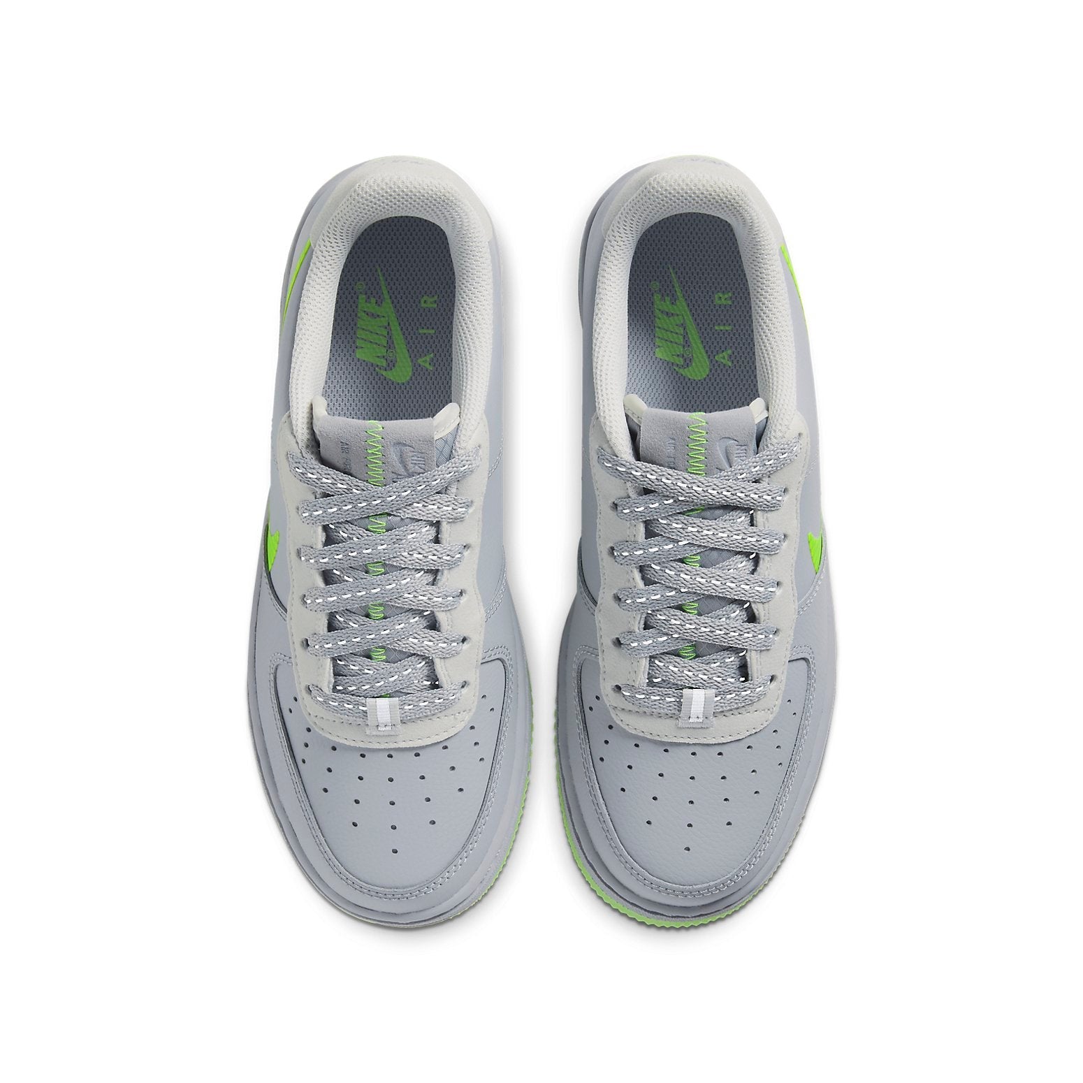 (GS) Nike Air Force 1 LV8 3 'Wolf Grey Ghost Green' CD7409-002