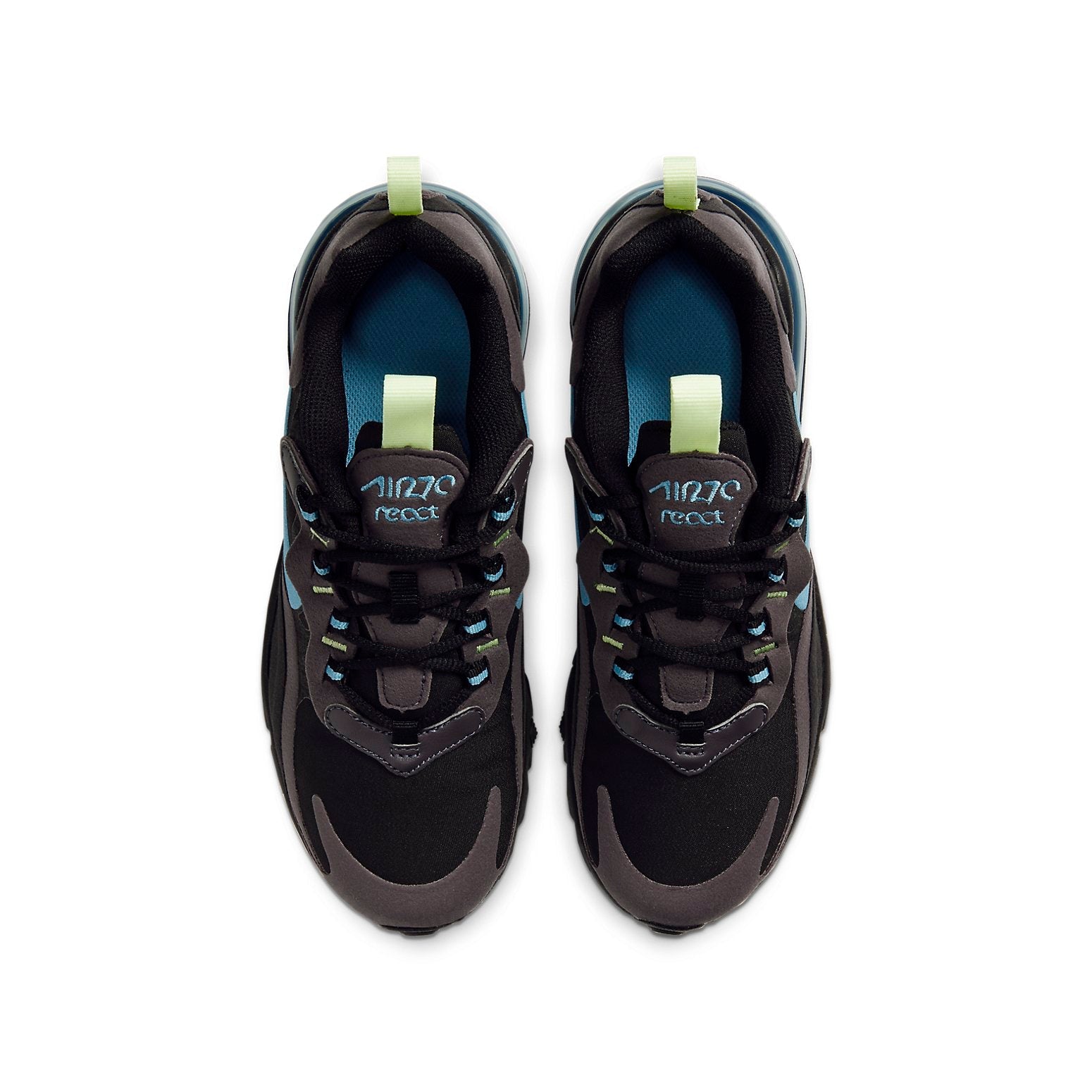 (GS) Nike Air Max 270 React 'Black Cerulean' BQ0103-012