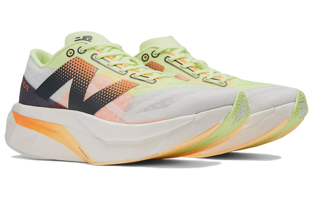 (WMNS) New Balance FuelCell SuperComp Elite v4 'Black White Yellow' WRCELLA4