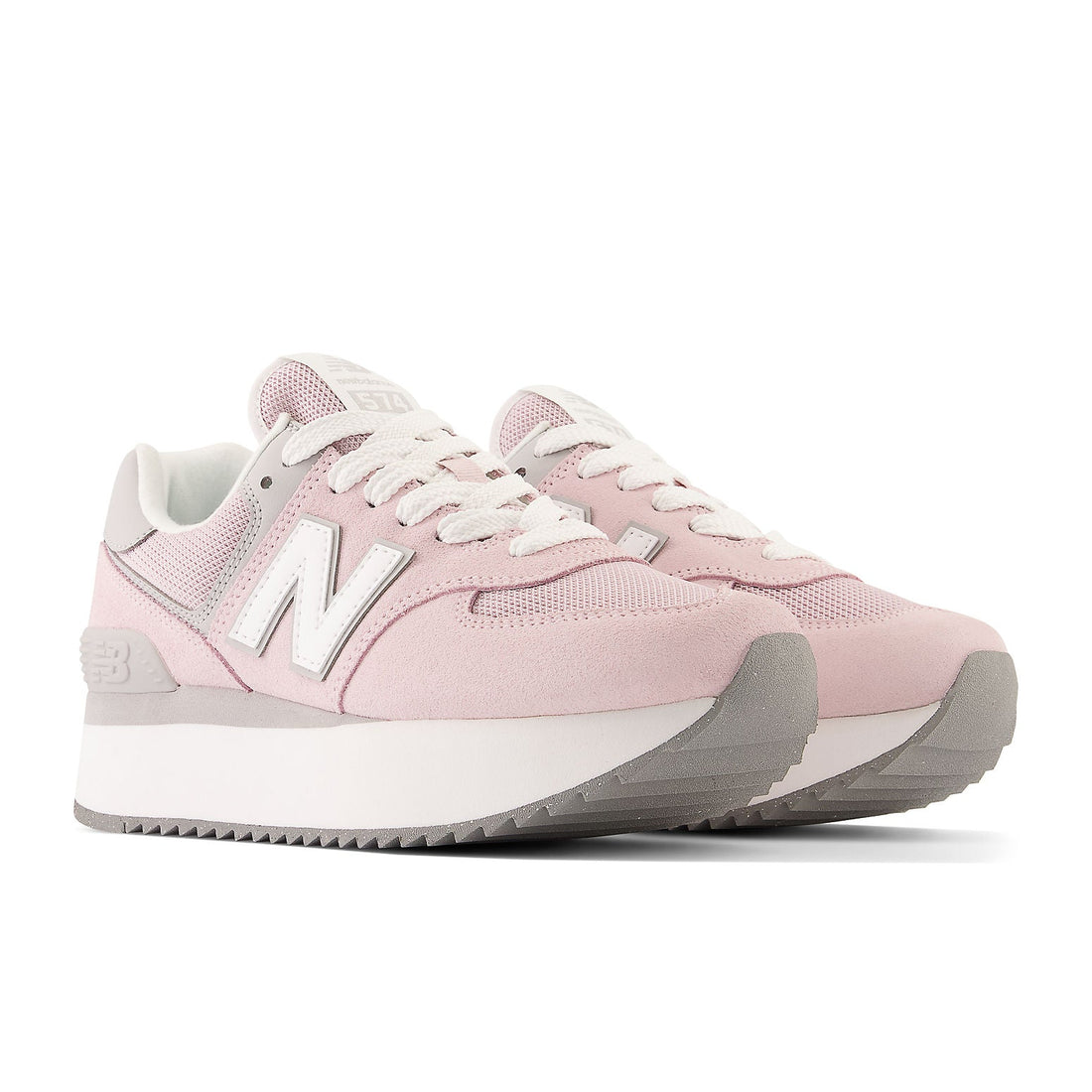 (WMNS) New Balance 574+ 'Pink White Gray' WL574ZSE