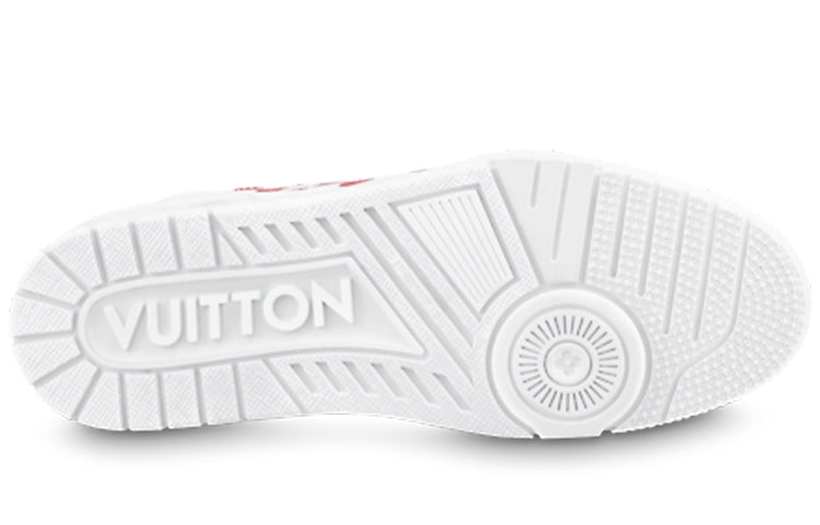 LOUIS VUITTON x Nigo Trainers 'Red White Plaid' 1A9J85
