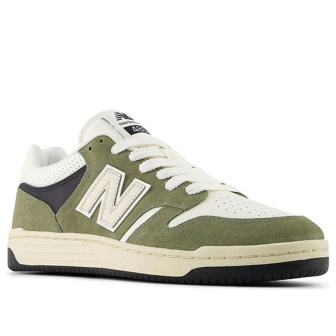 New Balance 480 'Dark Olivine Sea Salt' BB480PEO