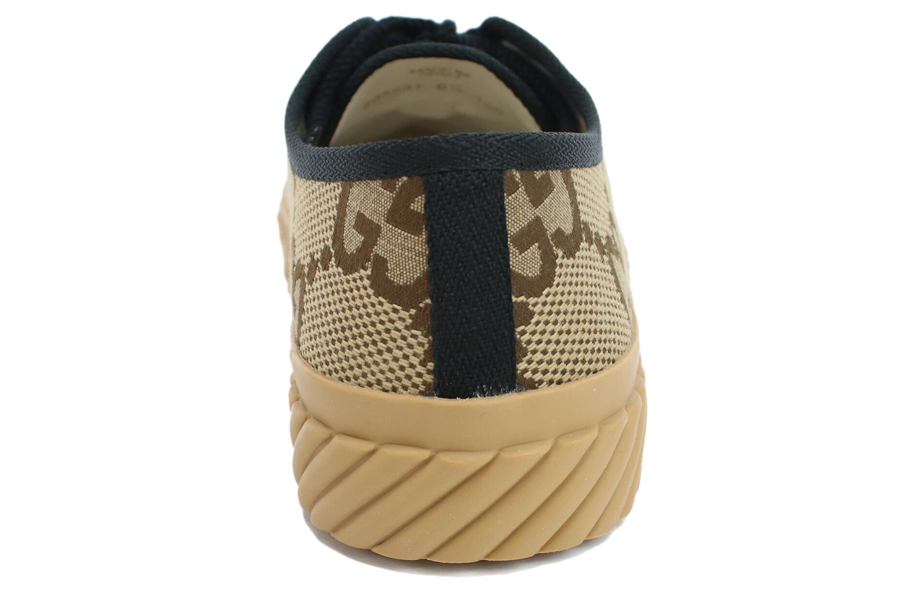 Gucci Maxi GG Low Top 'Beige Black' 703031-UKOH0-2590