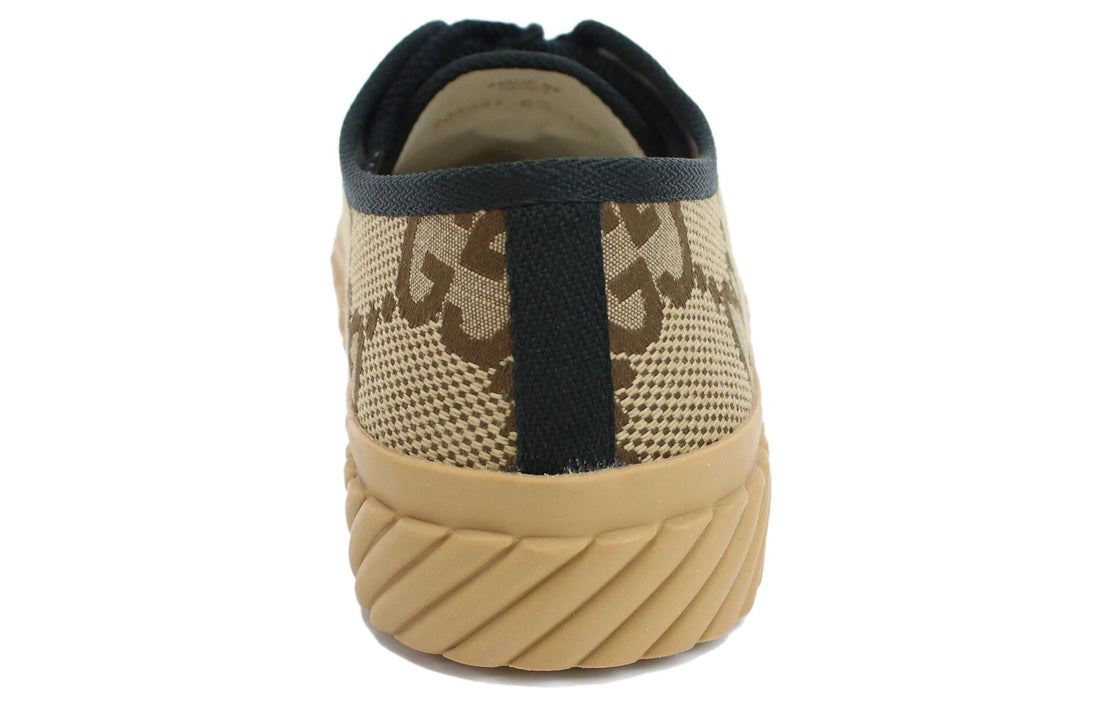 Gucci Maxi GG Low Top 'Beige Black' 703031-UKOH0-2590