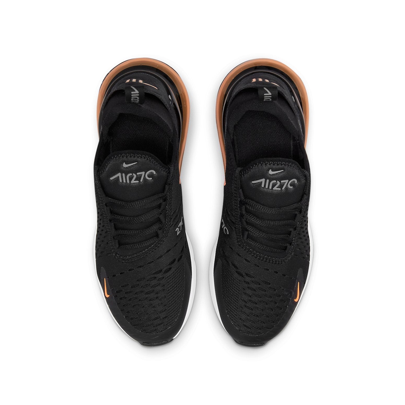 (GS) Nike Air Max 270 'Black Total Orange' DM3208-001