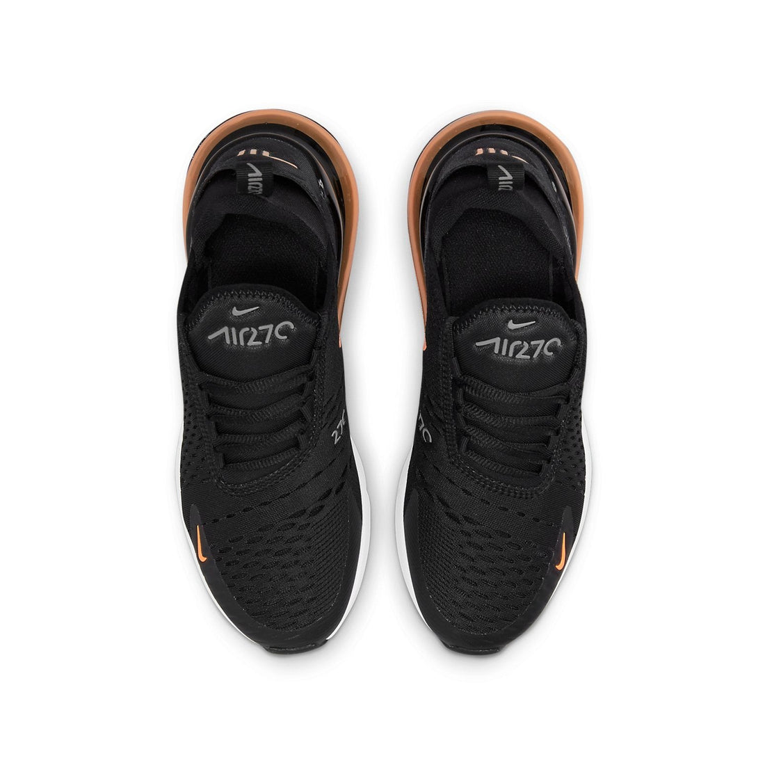 (GS) Nike Air Max 270 'Black Total Orange' DM3208-001