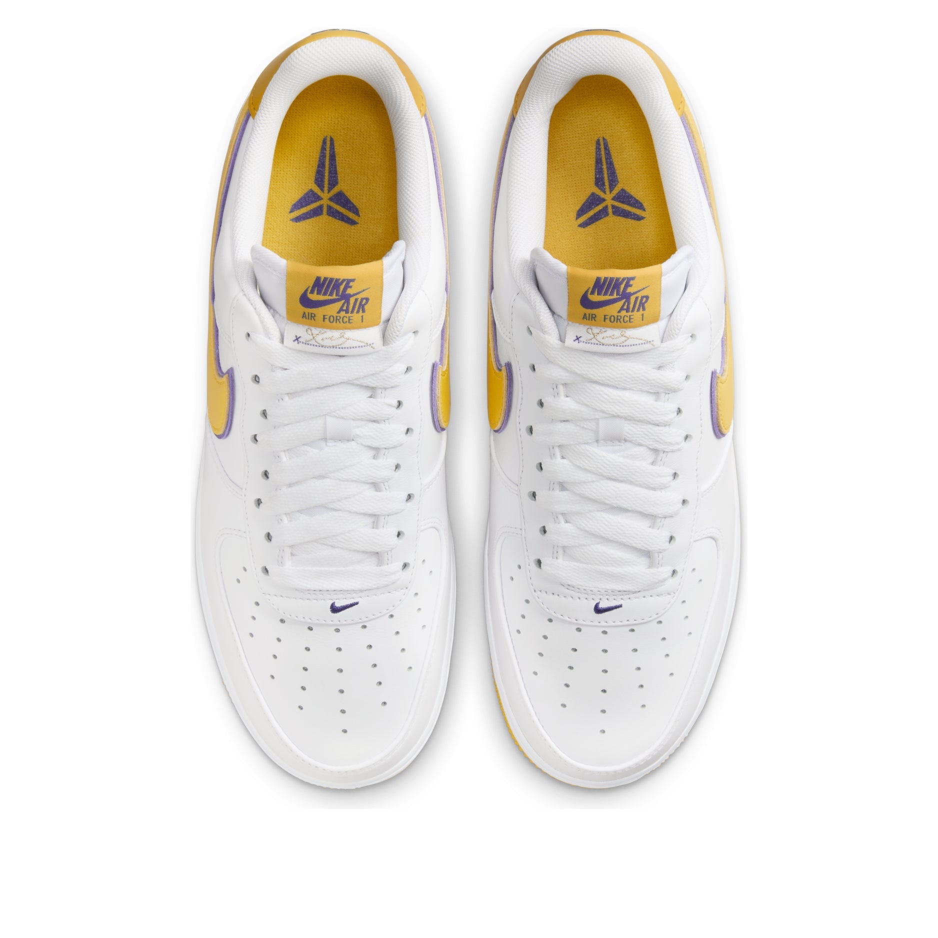 Nike x Kobe Bryant Air Force 1 Low 'Lakers Home' FZ1151-100