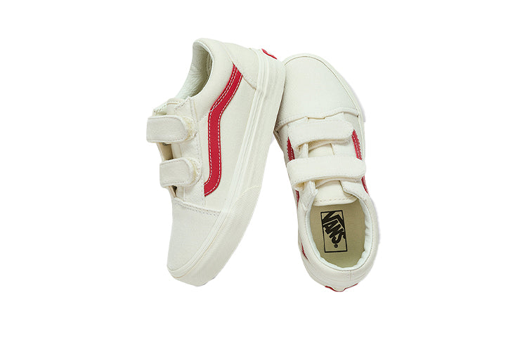 (PS) Vans Old Skool 'White Red' VN0A4BUVOXS