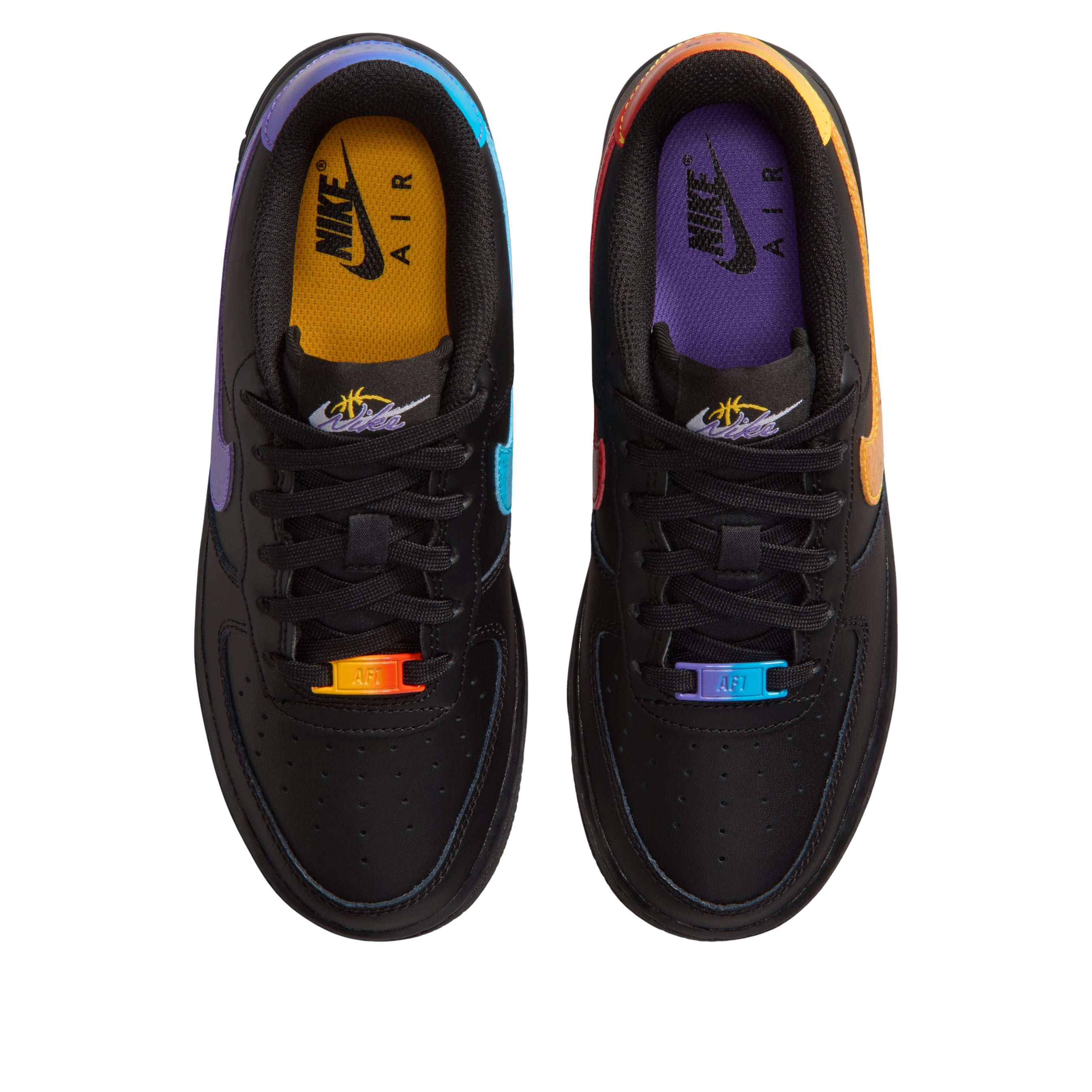 (GS) Nike Air Force 1 'Black Multi Color' IM7742-001
