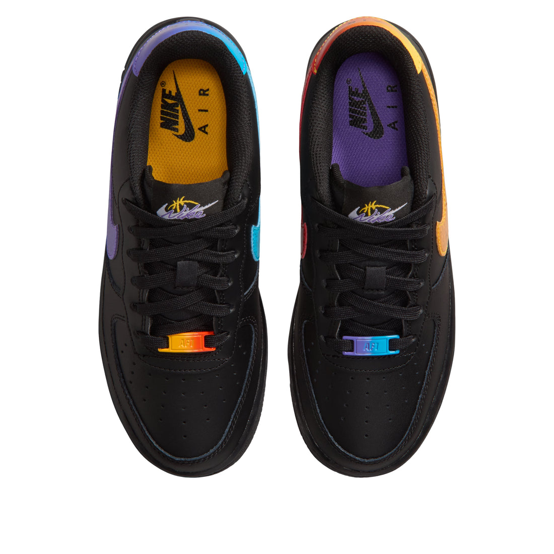 (GS) Nike Air Force 1 'Black Multi Color' IM7742-001