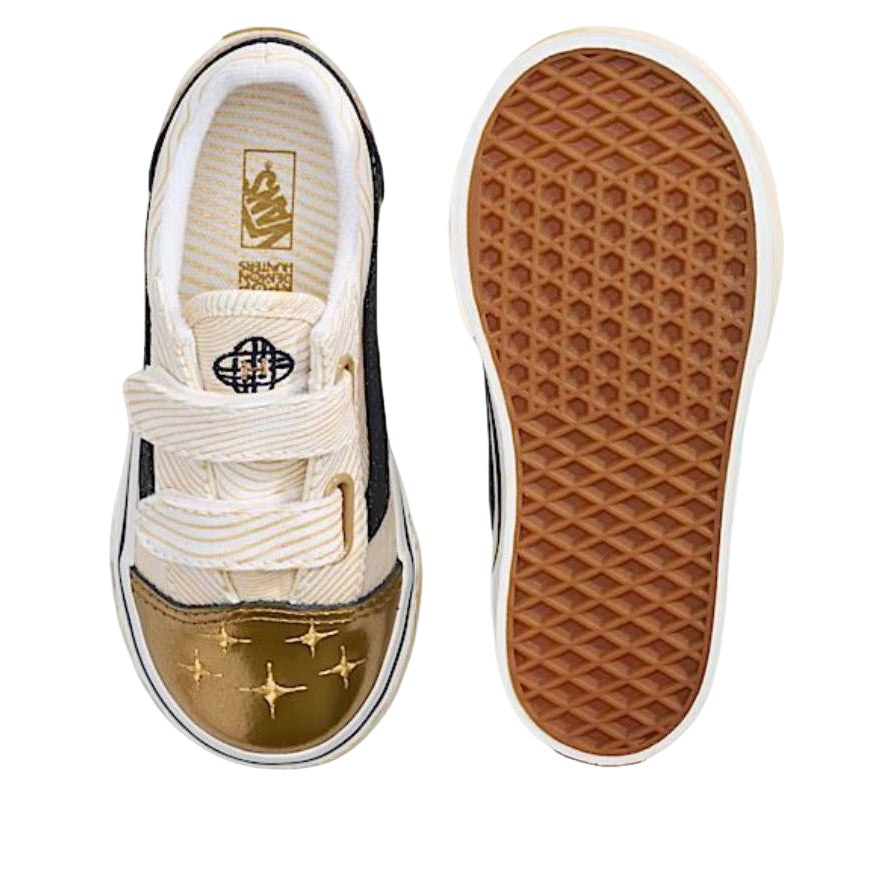 (TD) Vans x Kpop Demon Hunters Old Skool V 'Golden' VN000Z9TGLD