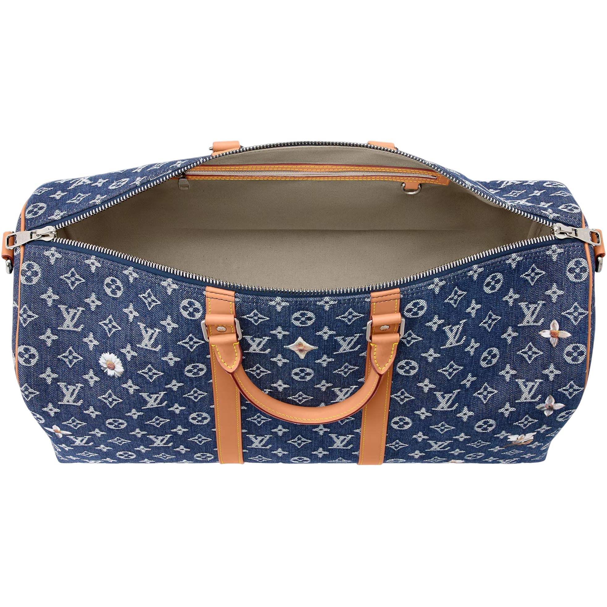 LOUIS VUITTON Keepall Bandoulière 50 'Blue' M27781