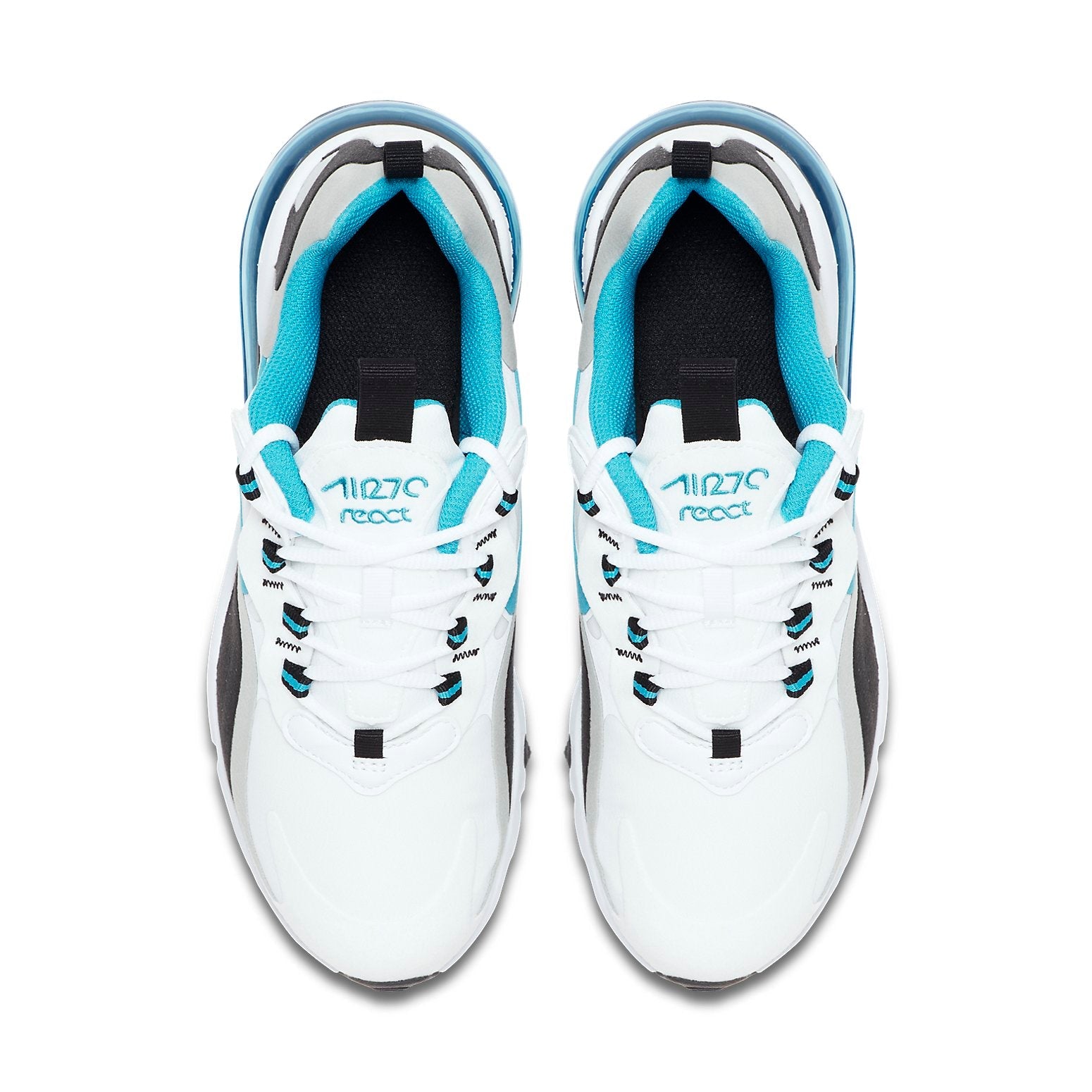 (GS) Nike Air Max 270 React 'White Laser Blue' BQ0103-106
