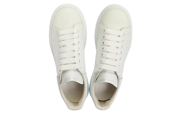 (WMNS) Alexander McQueen Oversized Sneakers 'White' 645867WHZ4N9086