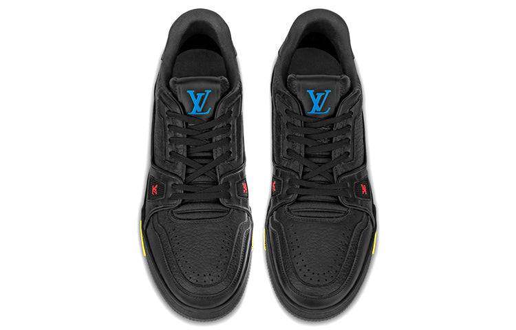 LOUIS VUITTON Trainer 'Black Leather' 1A8ZQ9