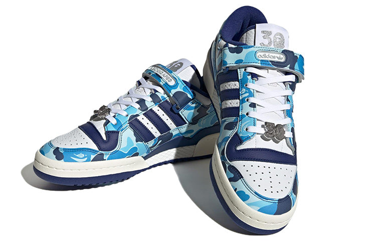 adidas x A Bathing Ape Forum Low 84 '30th Anniversary - Blue' ID4772